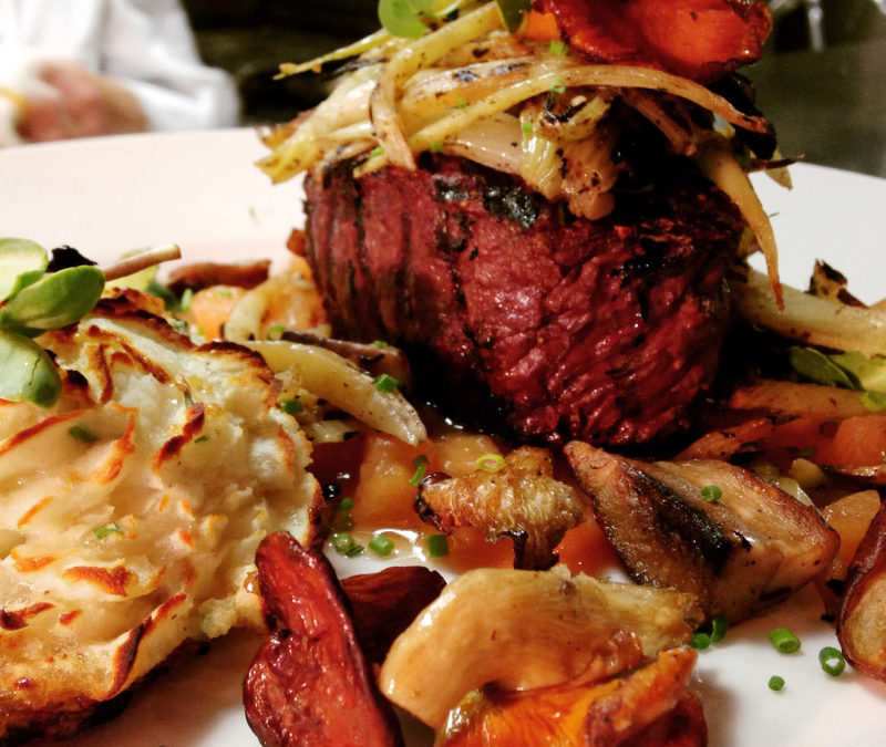 Feast Weekend Special – Elk Tenderloin with Coleen Clemens Pinot Noir
