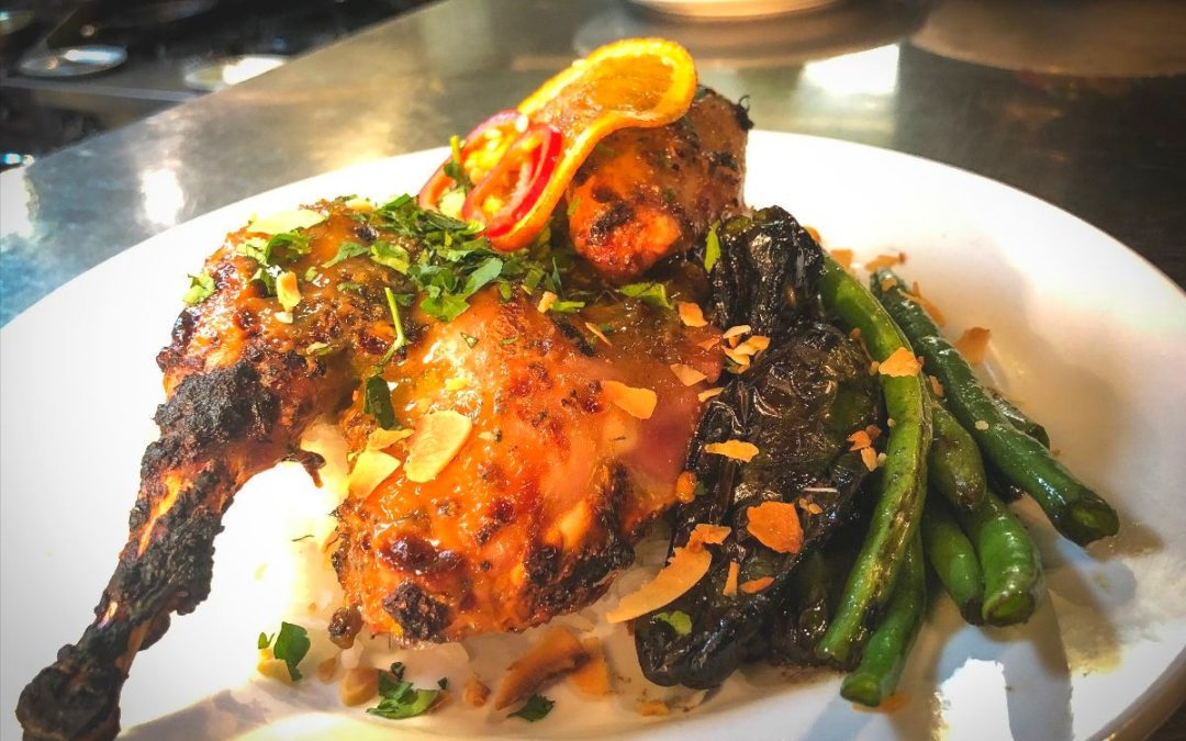 Feast Weekend Special – Chili Ginger Pheasant with Ginger Saketini