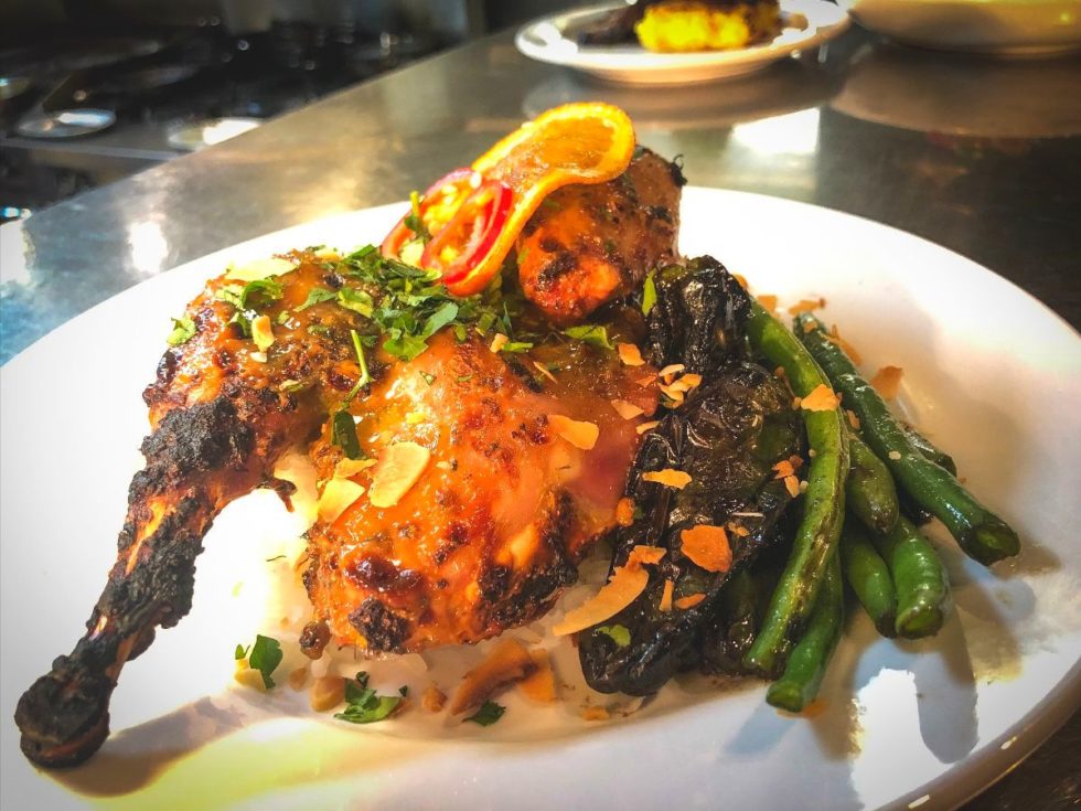 Feast Weekend Special - Chili Ginger Pheasant with Ginger Saketini ...