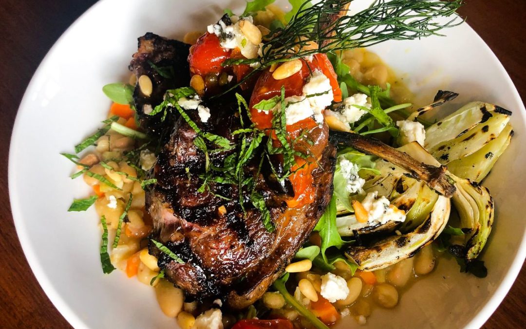 Feast Weekend Special – Lamb Chop – Bourgeuil Cab Franc