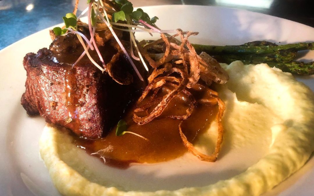 Feast Weekend Special – Bison Tenderloin and Slowdown Red Blend