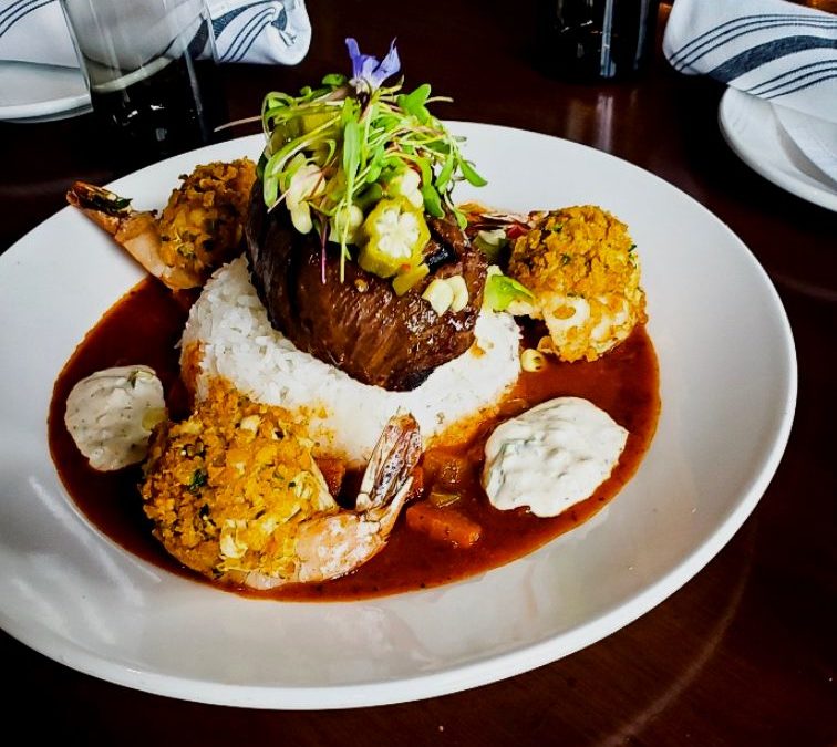 Feast Weekend Special – Elk Medallion And Cajun Shrimp