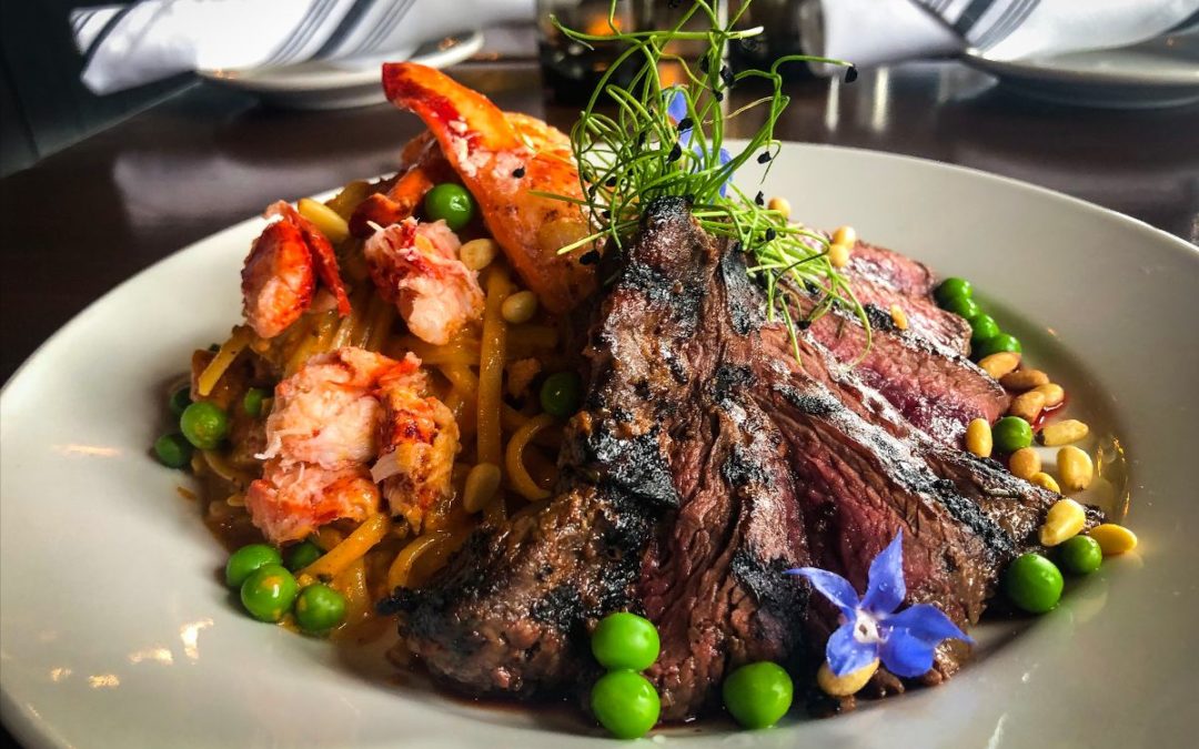 Feast Weekend Special – Grilled Emu and Lobster