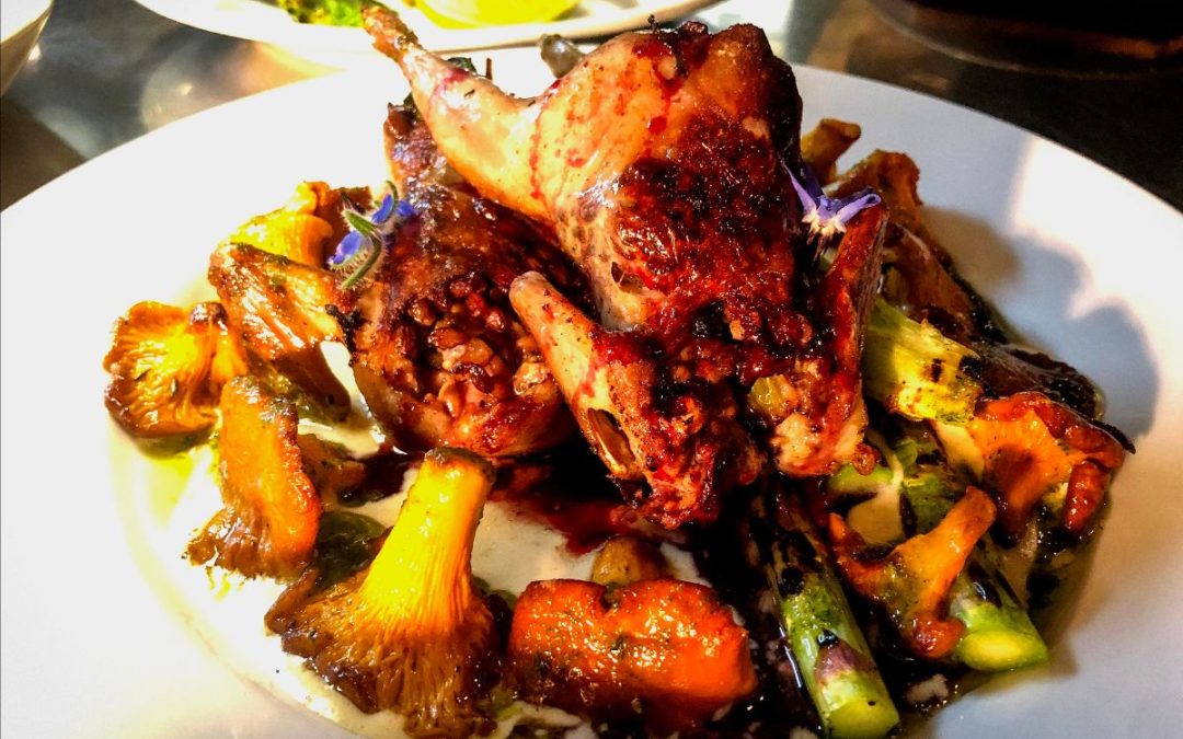 Feast Weekend Special – Quail With Cognac-Stout Mustard Cream