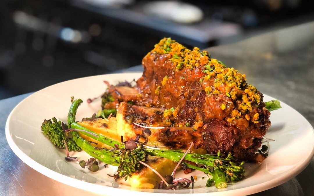Feast Weekend Special – Bison Short Rib – Chateau St Cosme Syrah