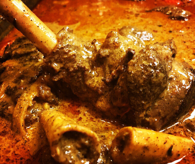 Feast Weekend Special – Braised Lamb Shank – St. Supery Cab