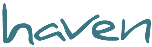 HAVEN_wordmark Fork and spoon homestyle kitchen logo