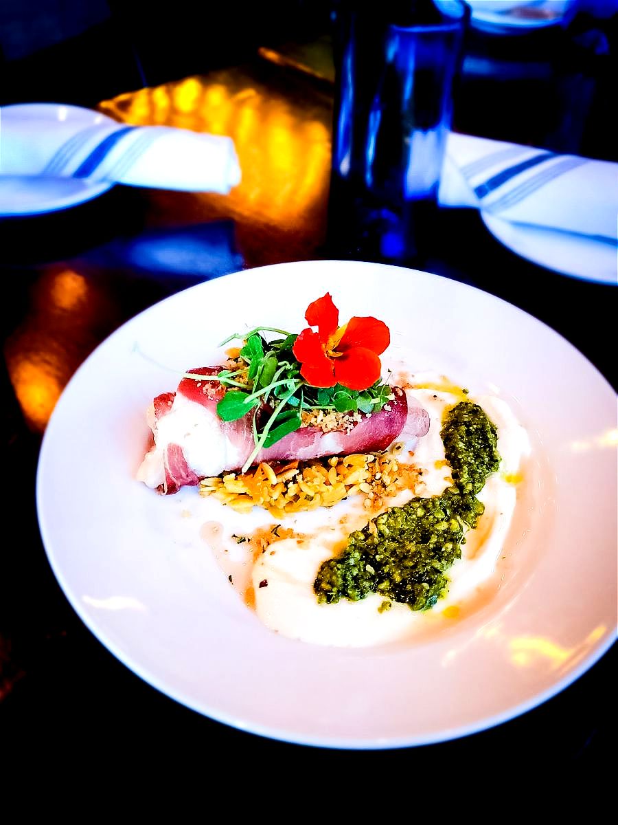 Feast Weekend Special - Prosciutto Wrapped Opah With Pesto
