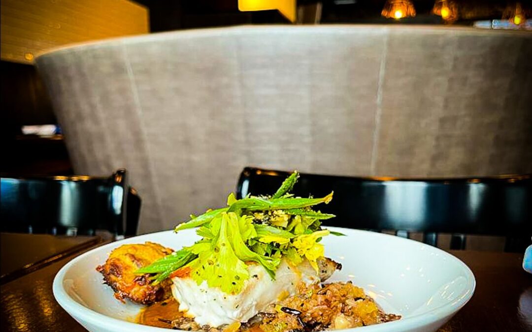 Feast Weekend Special – Hapu Seabass with Pumpkin Chili Mole