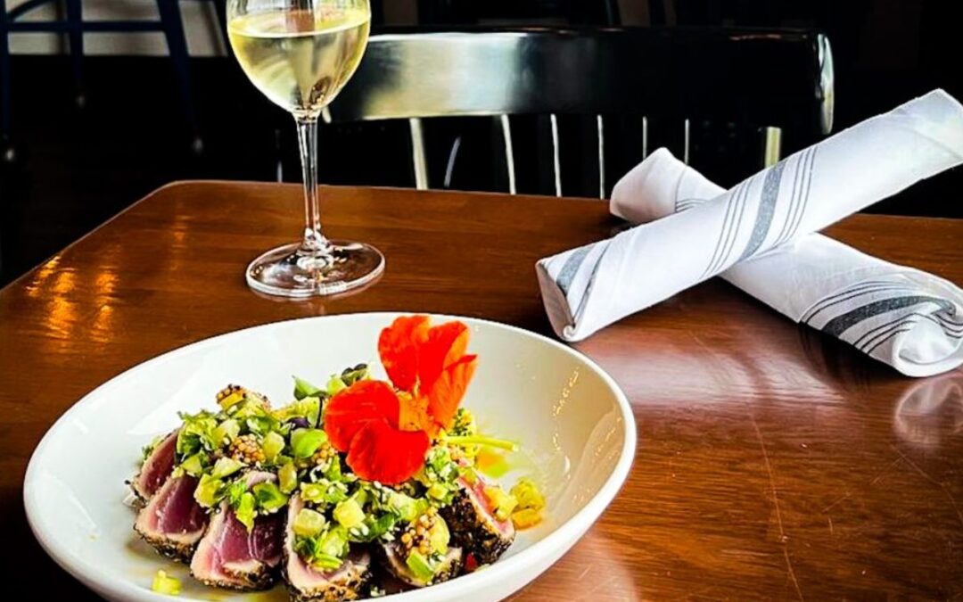 Feast Weekend Special – Seared Ahi, Pistachio & Green Olive