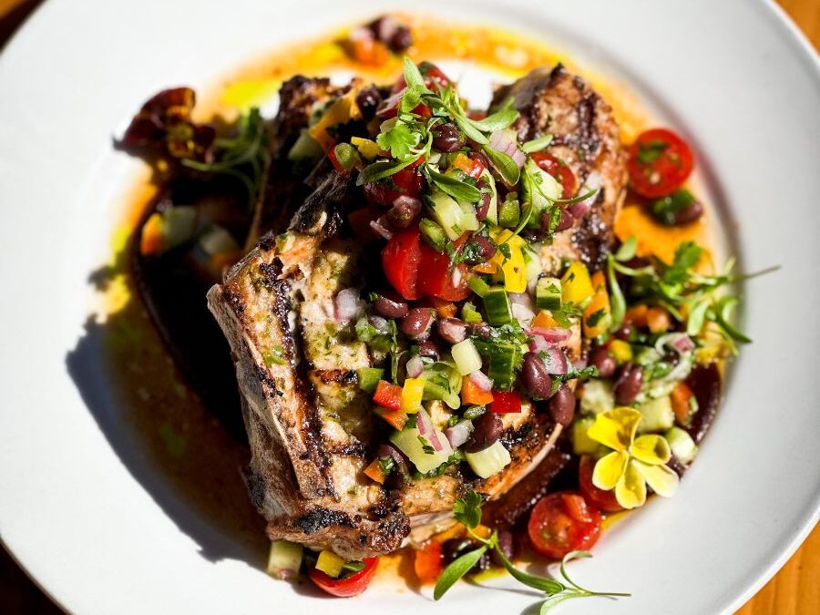 Feast Weekend Special – MT Pork Chop Black Bean Salsa