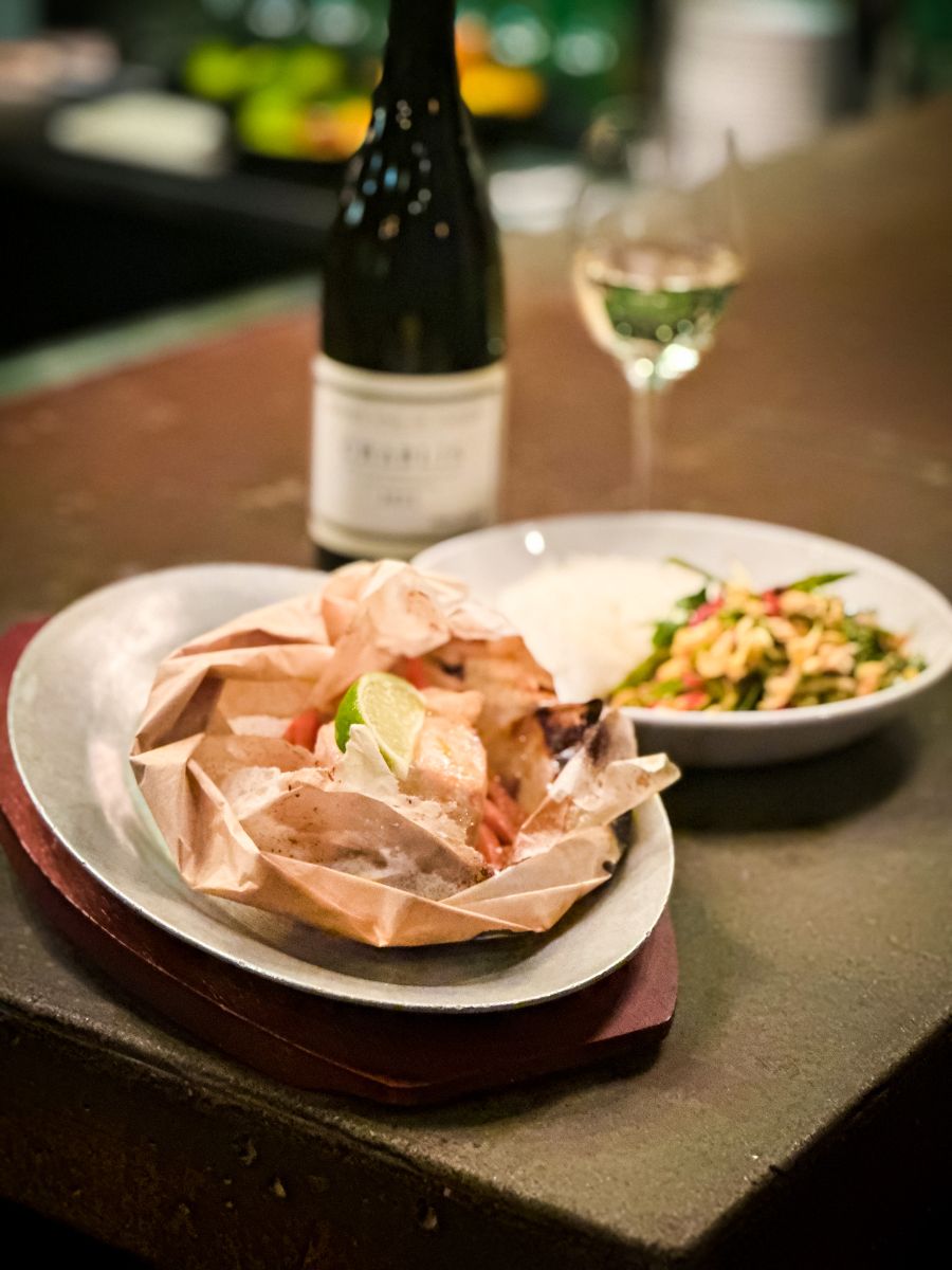 Barramundi en Papillote