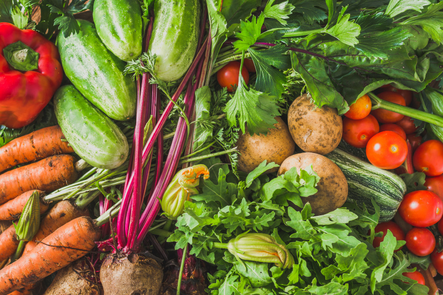 Locally grown produce - Feast Bozeman - Eating Seasonally