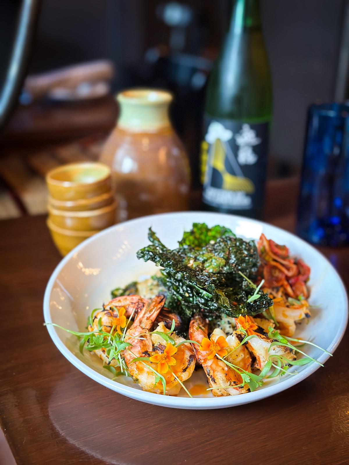 Togarashi Grilled Shrimp