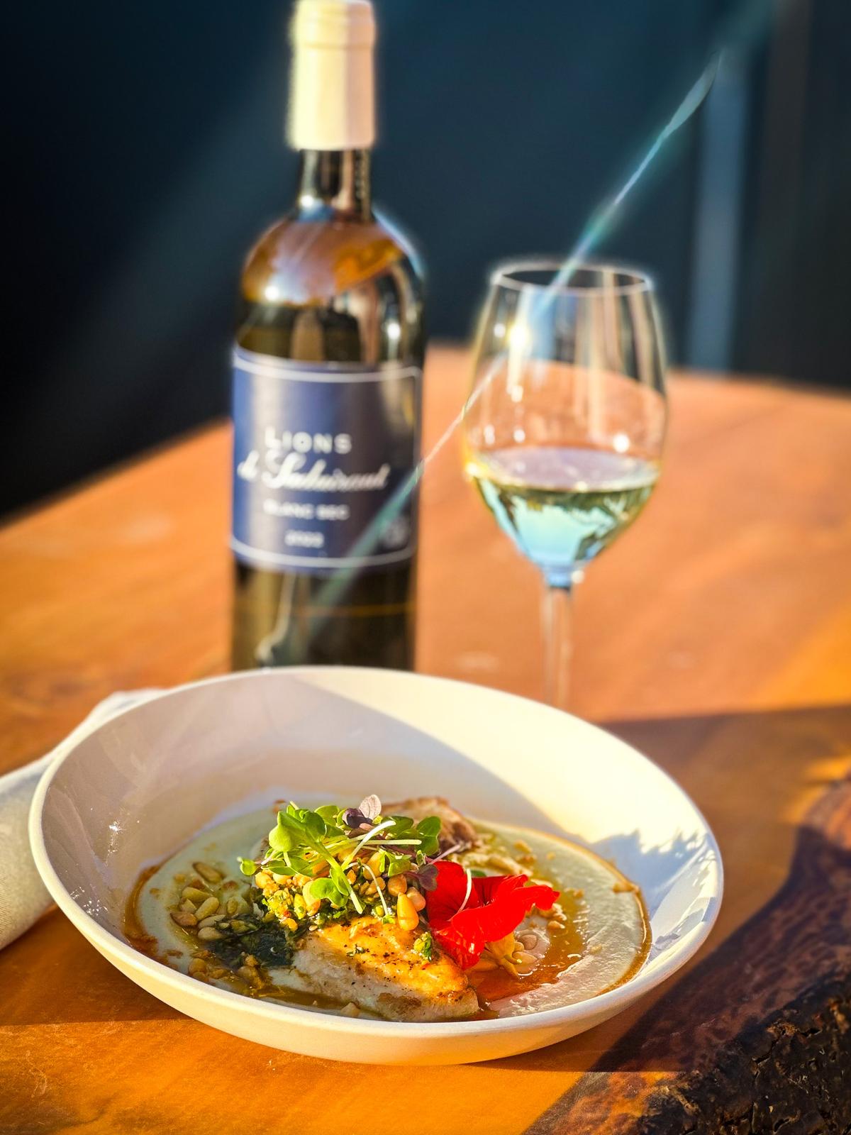 Sumac and Aleppo Seared Mahi Mahi - Lions de Suduiraut