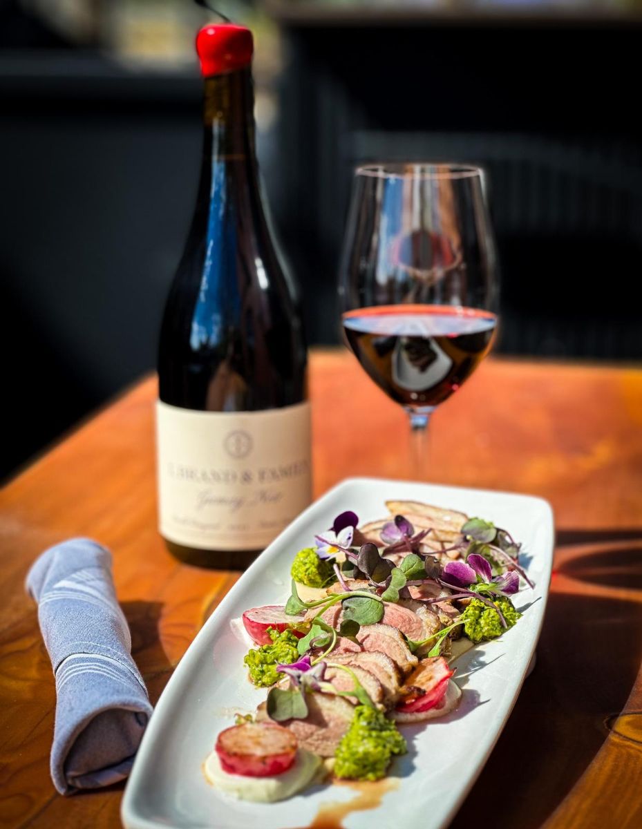 Dijon Herb Duck Breast - Gamay Noir